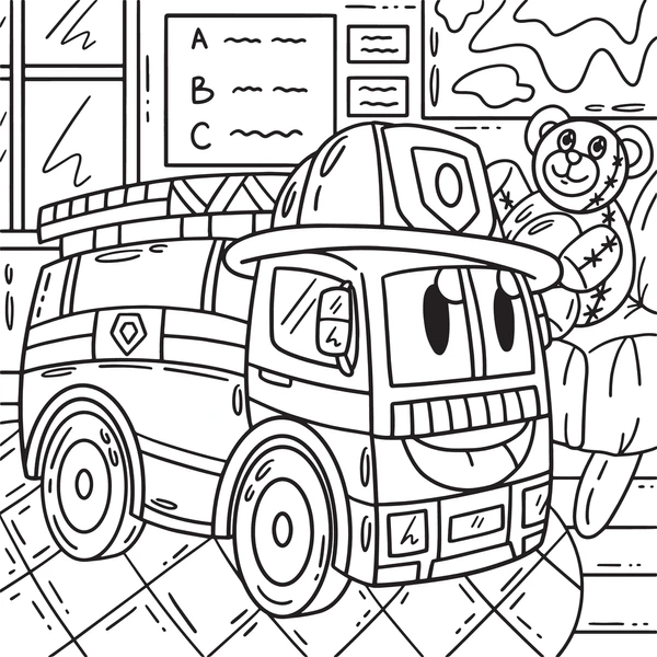 Dibujos para colorear e imprimir Firefighter