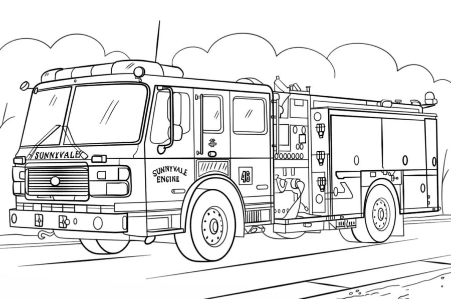 Dibujos para colorear e imprimir Firefighter