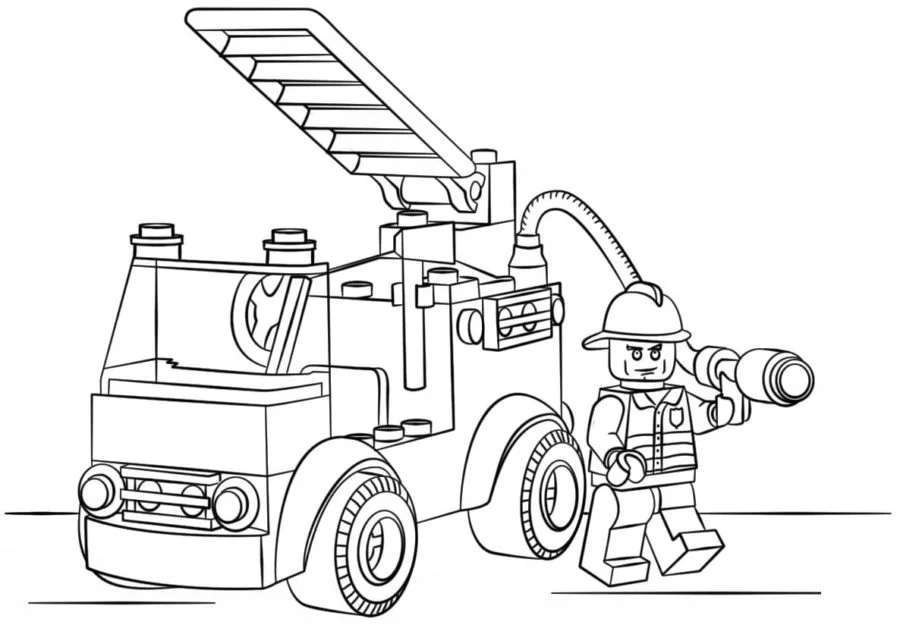 Dibujos para colorear e imprimir Firefighter