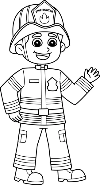 Dibujos para colorear e imprimir Firefighter