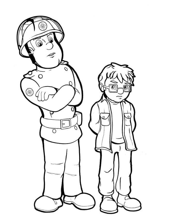 Dibujos para colorear e imprimir Firefighter