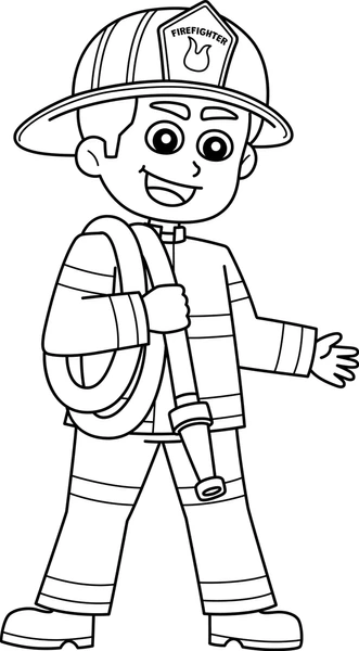 Dibujos para colorear e imprimir Firefighter