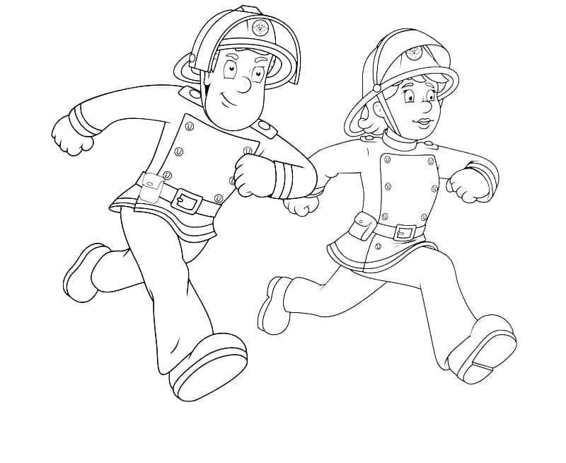 Dibujos para colorear e imprimir Firefighter