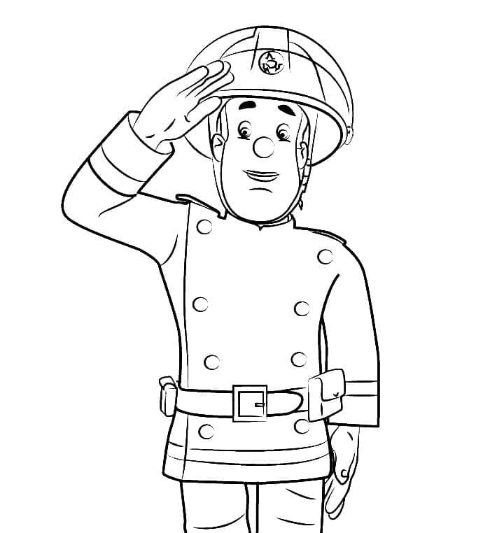 Dibujos para colorear e imprimir Firefighter