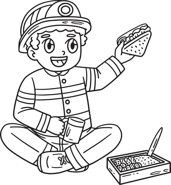 Dibujos para colorear e imprimir Firefighter