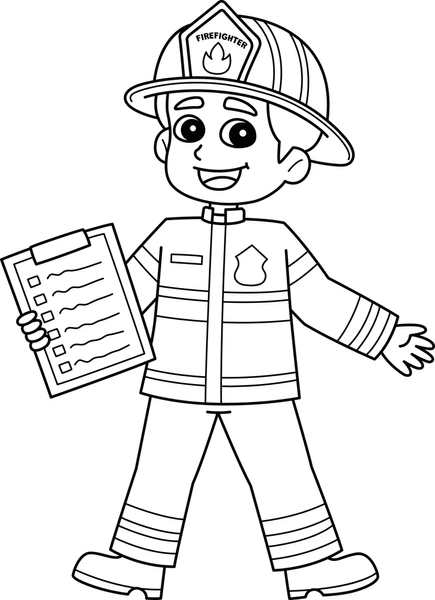 Dibujos para colorear e imprimir Firefighter