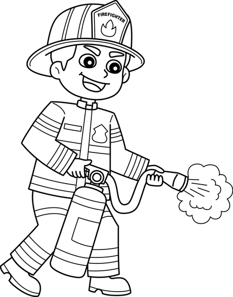 Dibujos para colorear e imprimir Firefighter