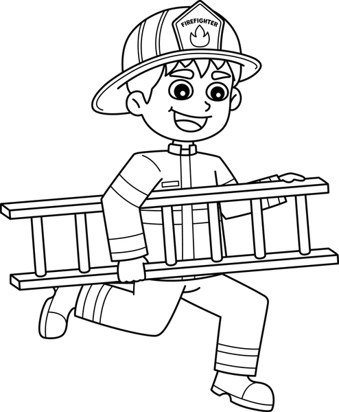 Dibujos para colorear e imprimir Firefighter