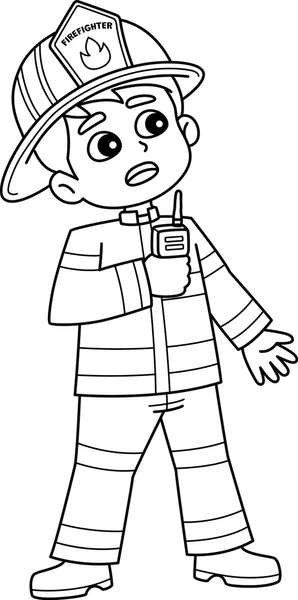 Dibujos para colorear e imprimir Firefighter