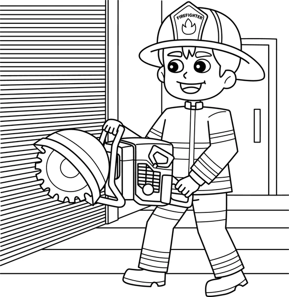 Dibujos para colorear e imprimir Firefighter