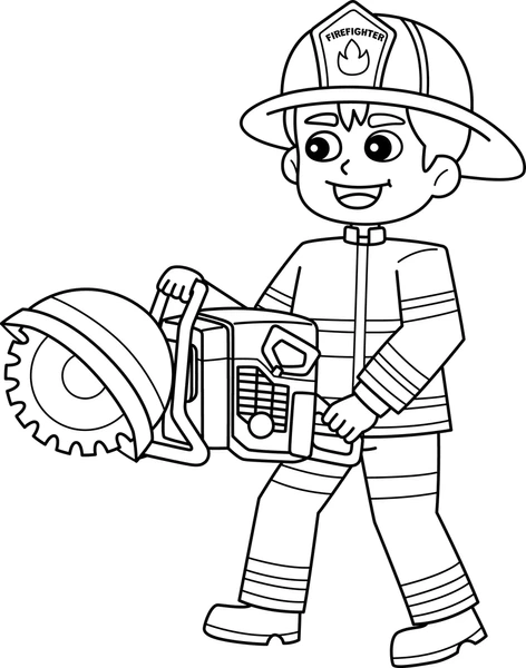 Dibujos para colorear e imprimir Firefighter