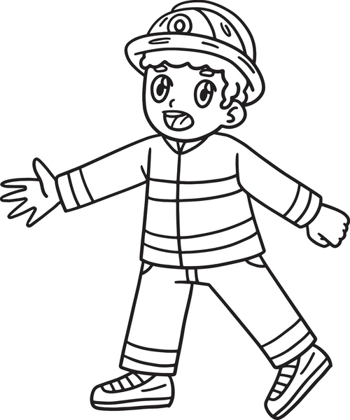 Dibujos para colorear e imprimir Firefighter