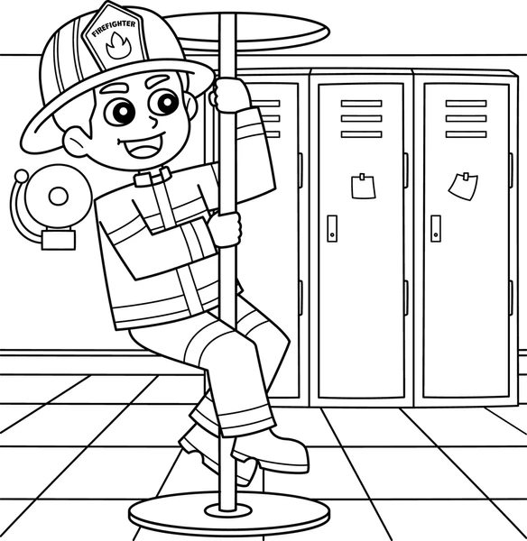 Dibujos para colorear e imprimir Firefighter