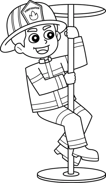 Dibujos para colorear e imprimir Firefighter