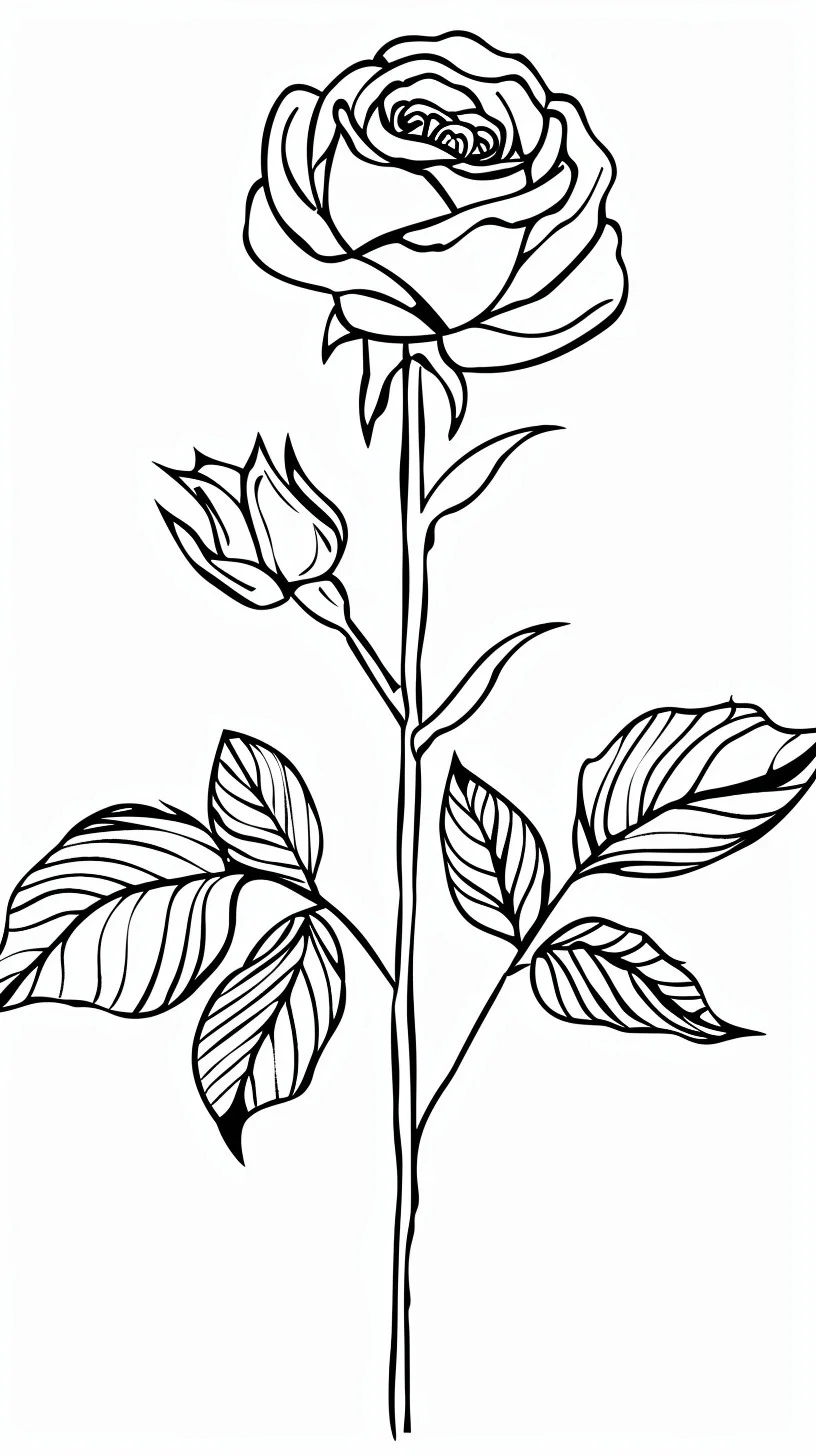 Dibujos para colorear e imprimir Flowers