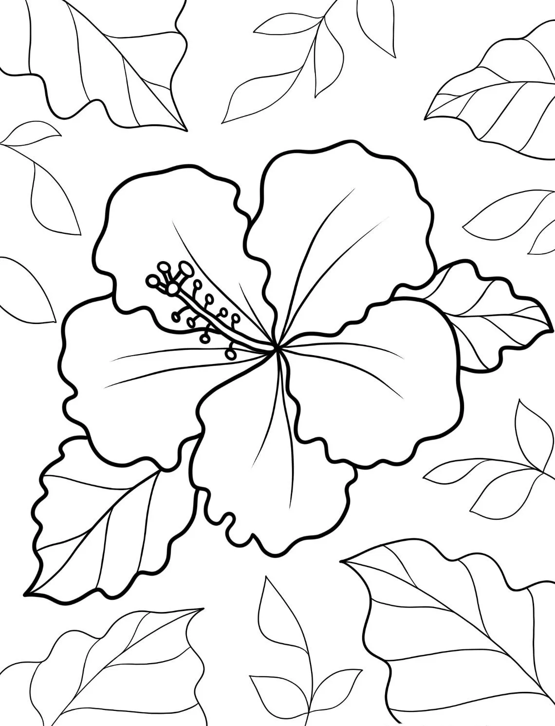 Dibujos para colorear e imprimir Flowers