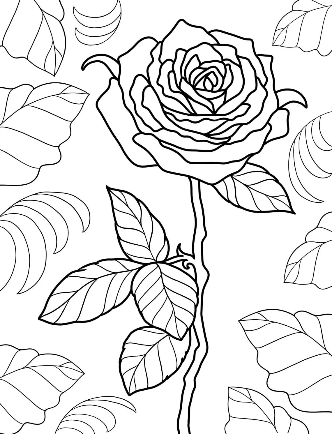 Dibujos para colorear e imprimir Flowers