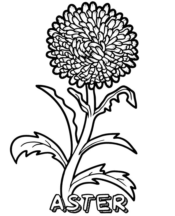 Dibujos para colorear e imprimir Flowers