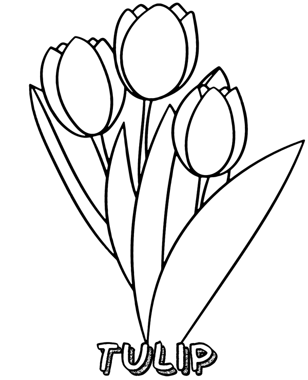 Dibujos para colorear e imprimir Flowers