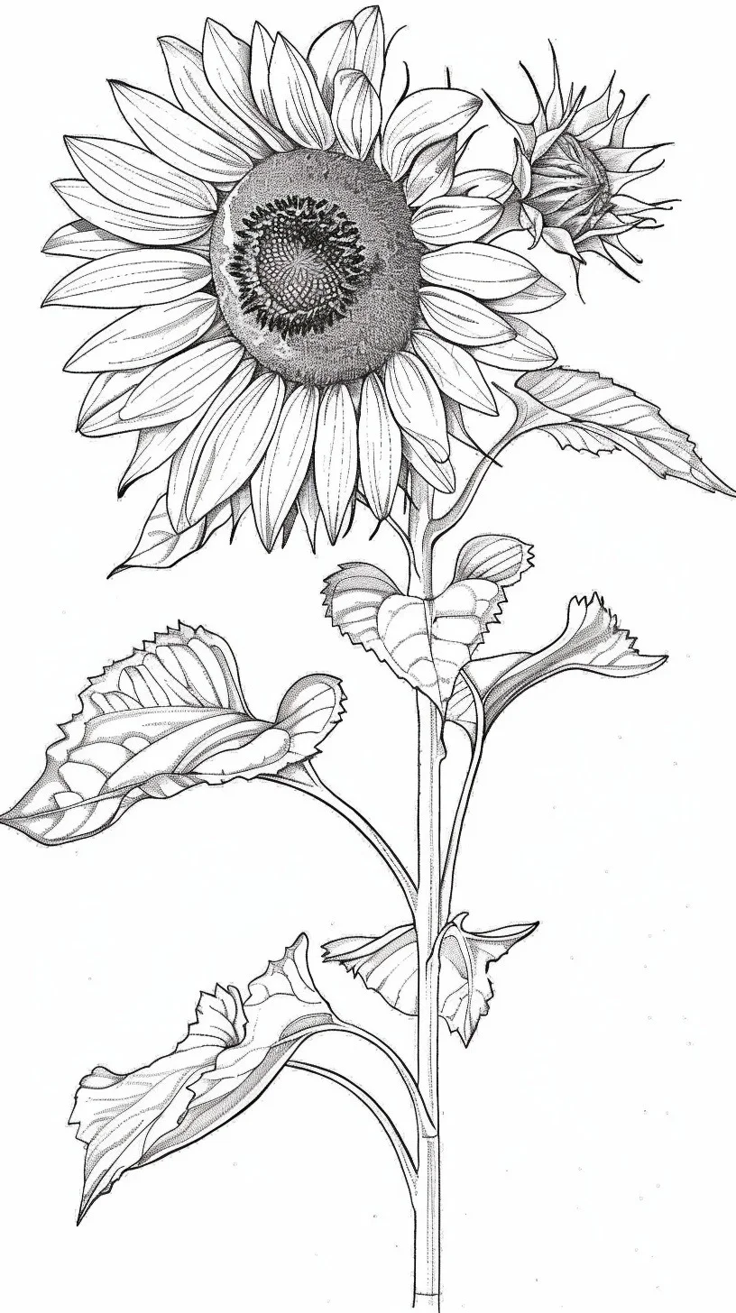 Dibujos para colorear e imprimir Flowers