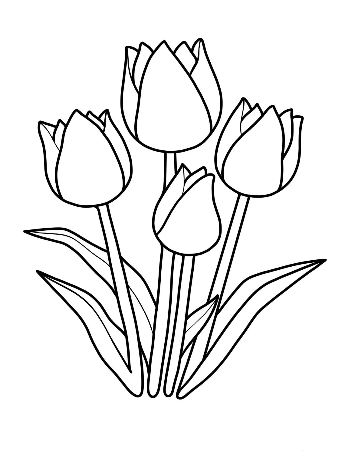 Dibujos para colorear e imprimir Flowers