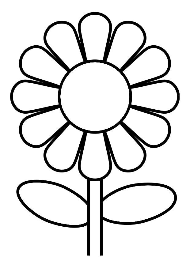 Dibujos para colorear e imprimir Flowers