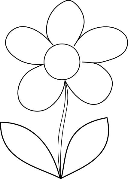 Dibujos para colorear e imprimir Flowers