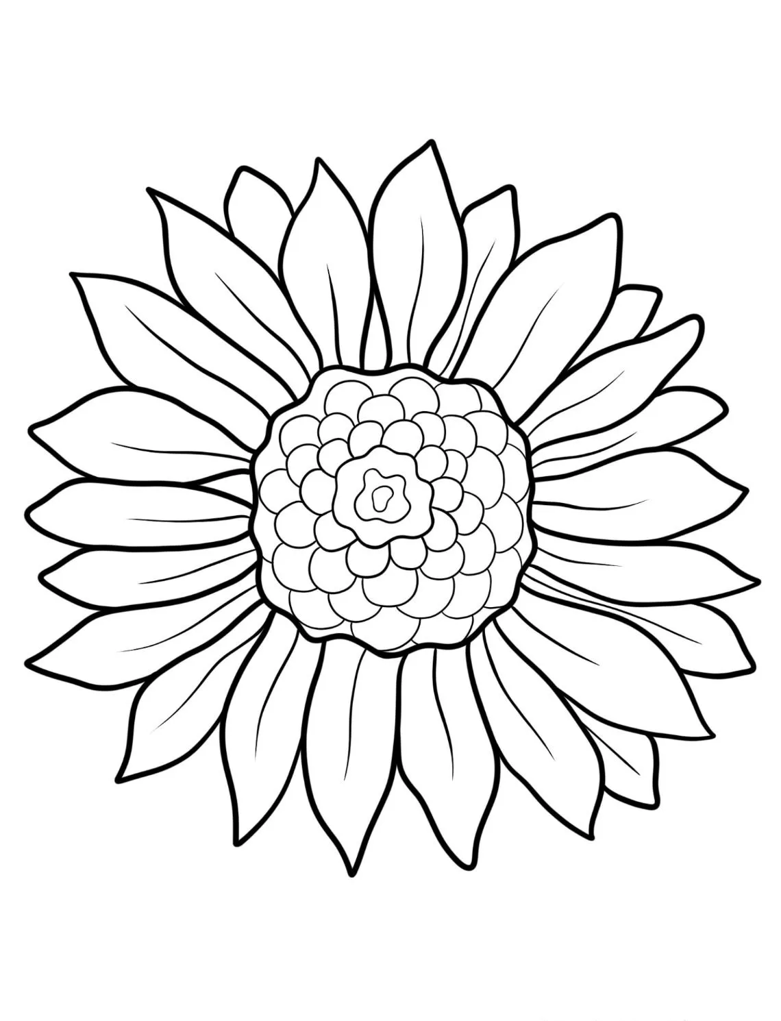 Dibujos para colorear e imprimir Flowers