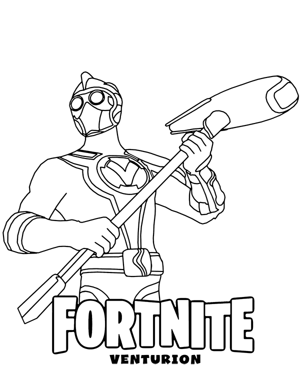 Dibujos para colorear e imprimir Fortnite