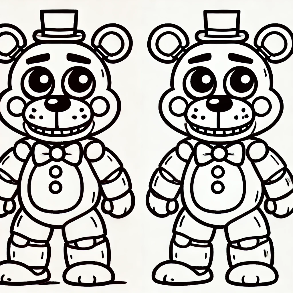 Dibujos para colorear e imprimir Freddy