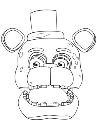 Dibujos para colorear e imprimir Freddy