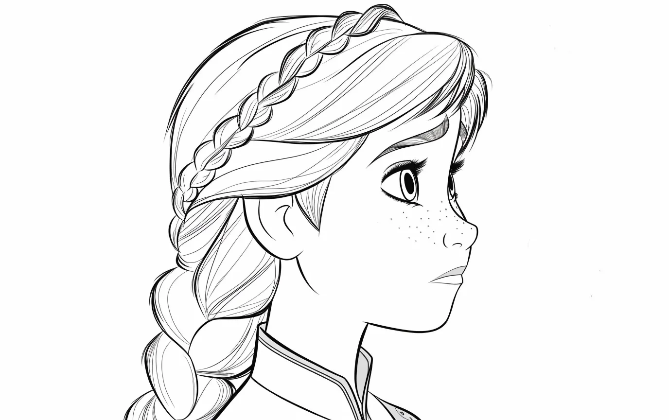 Dibujos para colorear e imprimir Frozen