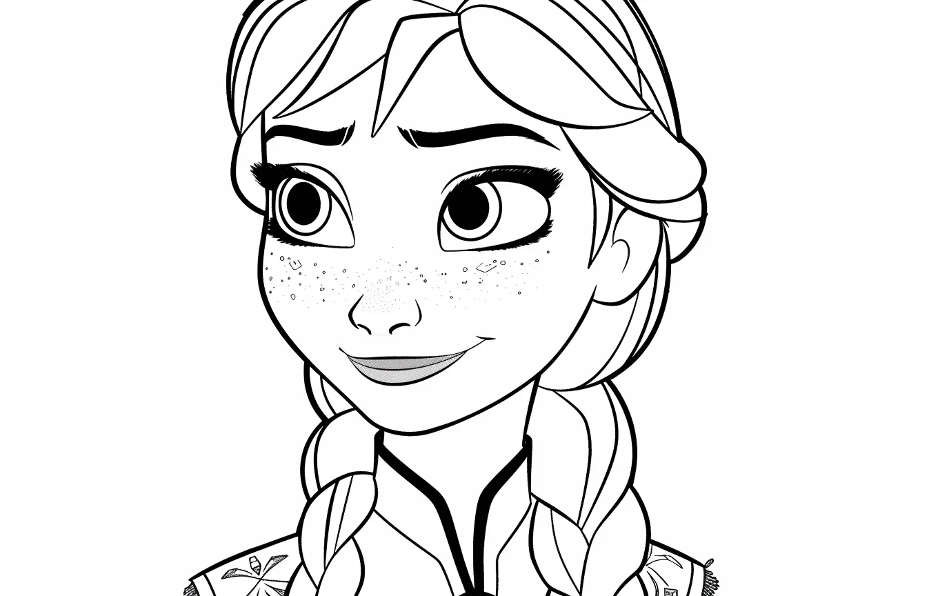 Dibujos para colorear e imprimir Frozen