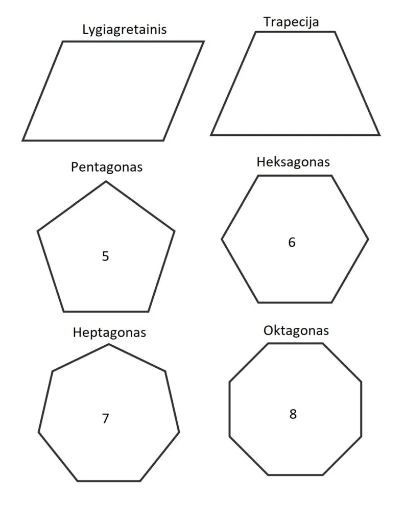 Dibujos para colorear e imprimir Geometric Shapes