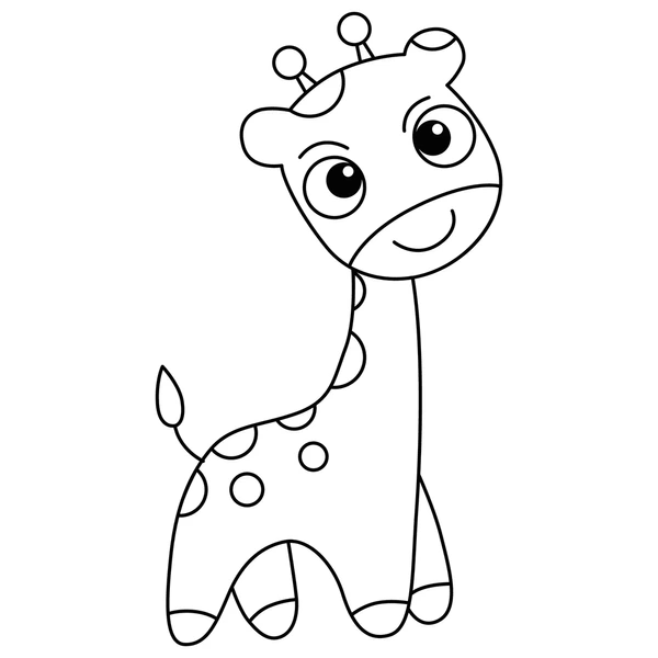 Dibujos para colorear e imprimir Giraffe