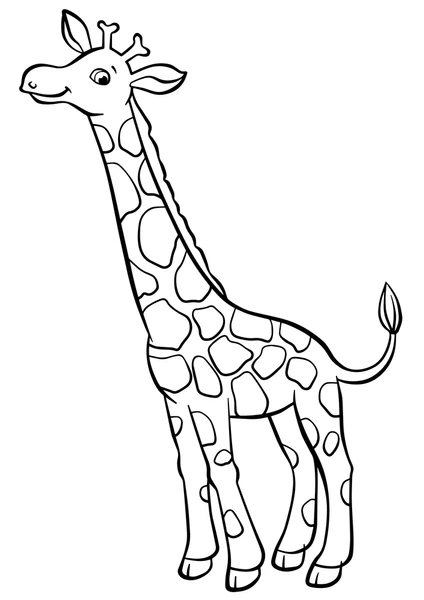 Dibujos para colorear e imprimir Giraffe