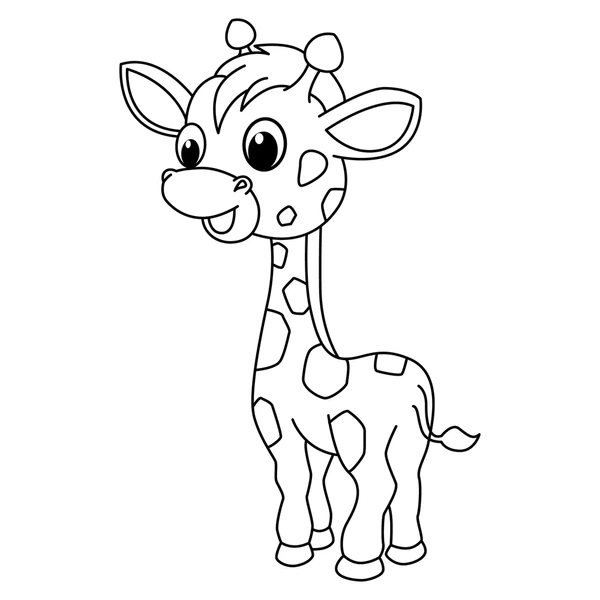 Dibujos para colorear e imprimir Giraffe