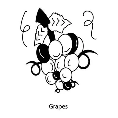 Dibujos para colorear e imprimir Grape