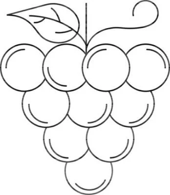 Dibujos para colorear e imprimir Grape