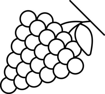 Dibujos para colorear e imprimir Grape