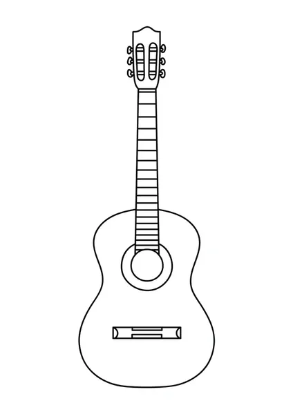 Dibujos para colorear e imprimir Guitar