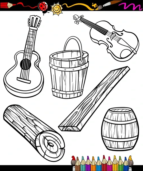 Dibujos para colorear e imprimir Guitar