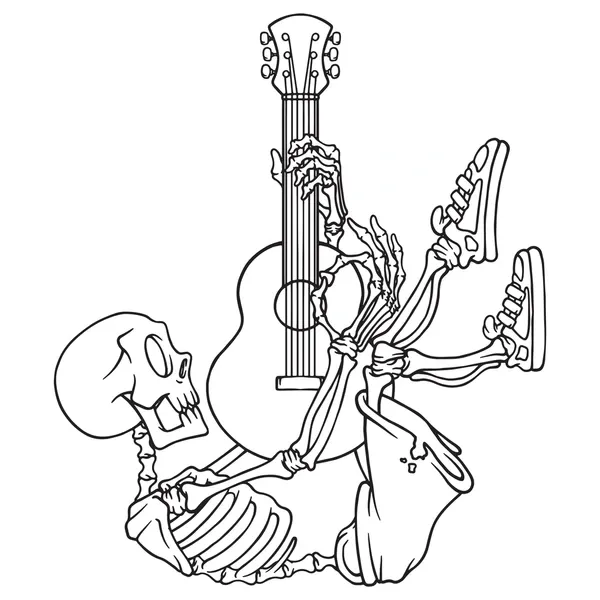 Dibujos para colorear e imprimir Guitar