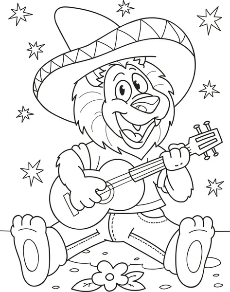 Dibujos para colorear e imprimir Guitar