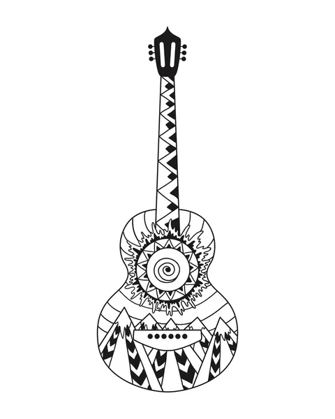 Dibujos para colorear e imprimir Guitar