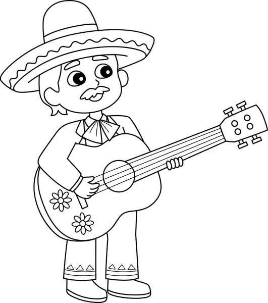 Dibujos para colorear e imprimir Guitar