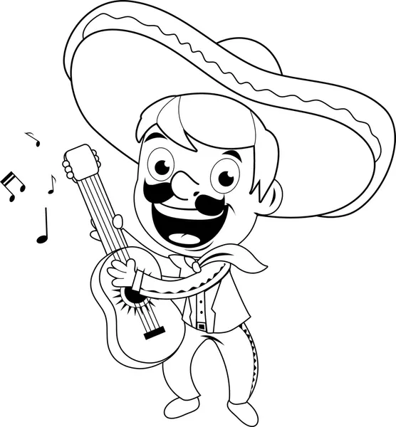 Dibujos para colorear e imprimir Guitar