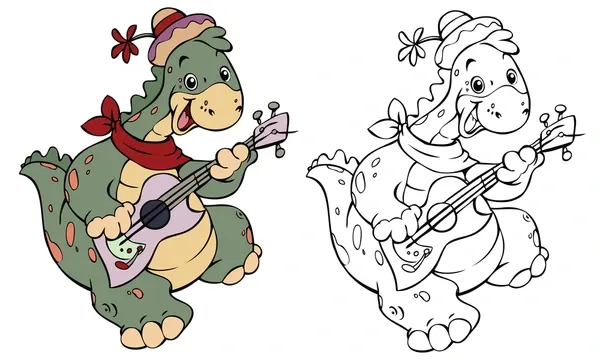 Dibujos para colorear e imprimir Guitar