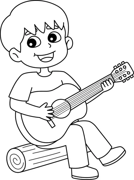 Dibujos para colorear e imprimir Guitar