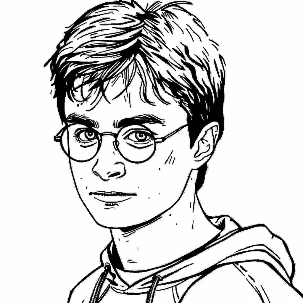 Dibujos para colorear e imprimir Harry Potter